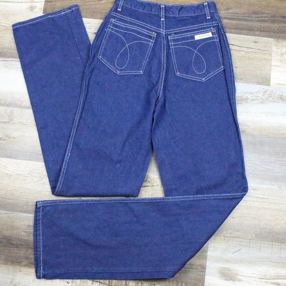 70's Calvin Klein Super Rare Vintage Jeans Sz 26 - Picture 9 of 11